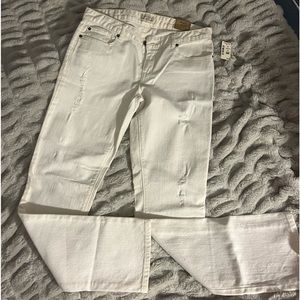 Aeropostale Skinny White Jeans